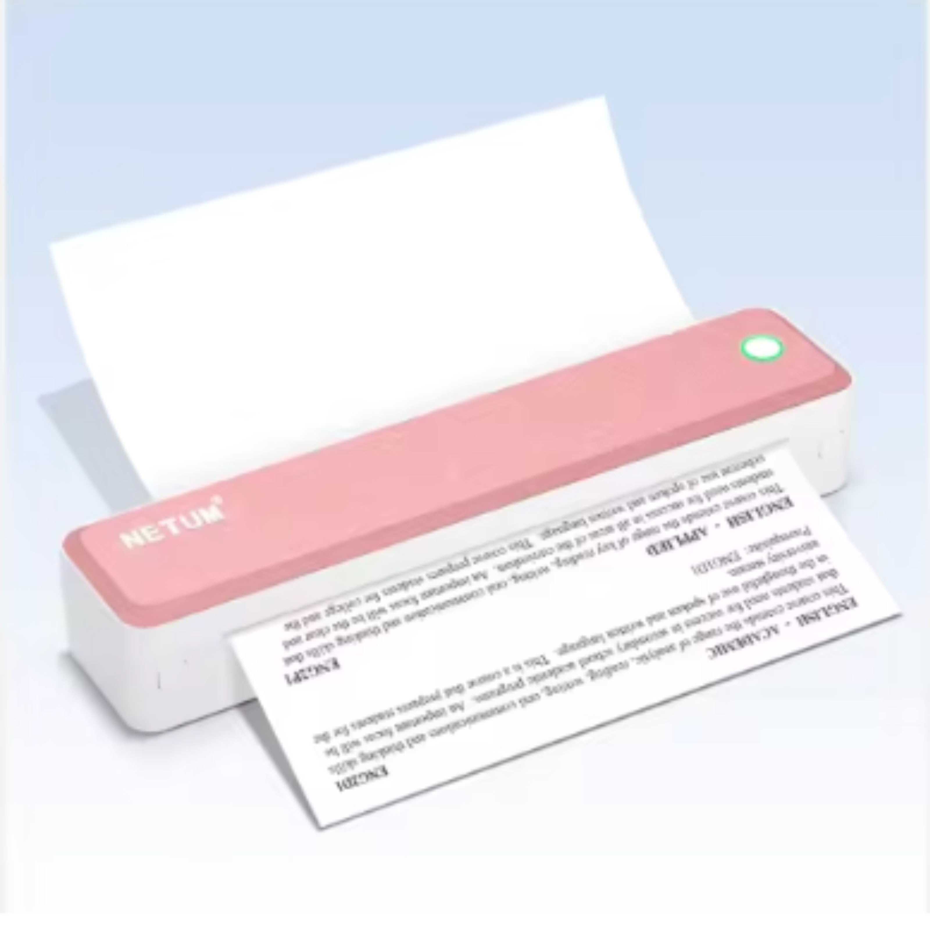 Imprimante A4 Thermique Portable & Sans Fil – Votre Bureau Mobile